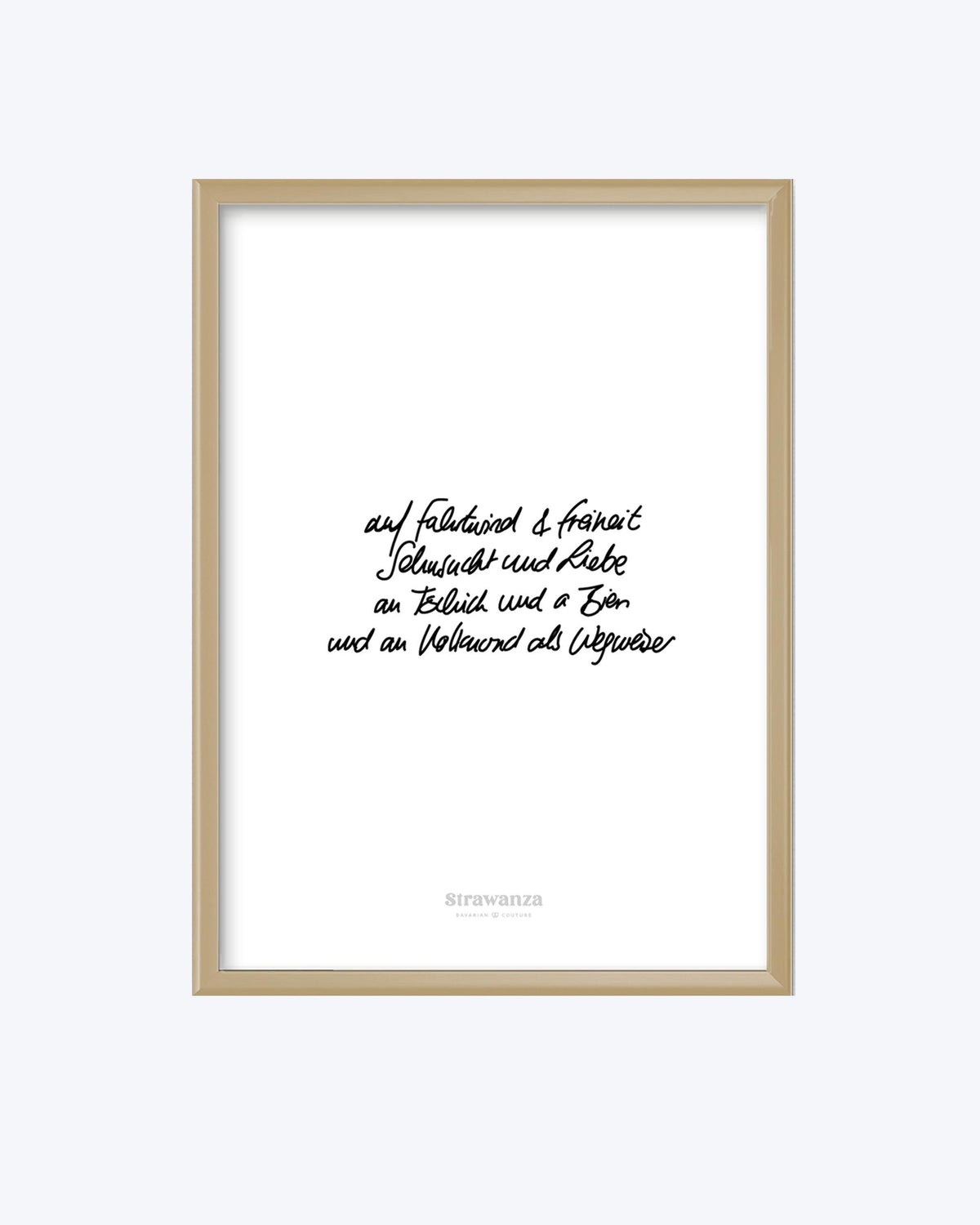 Fahrtwind Poster - A3