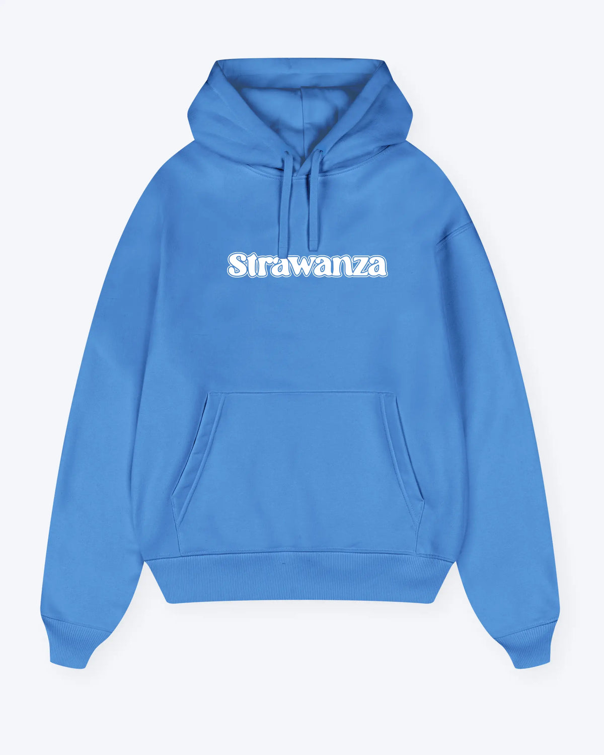 Strawanza Oversize Hoodie azurblau