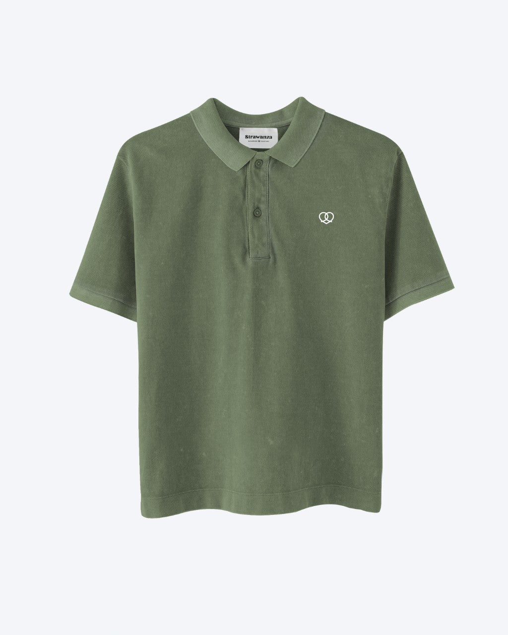 Strawanza Polohemd Vintage Khaki