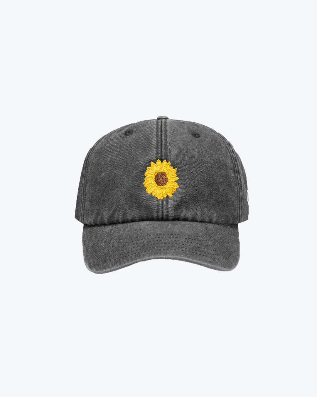 Sonnenblumen Cap Vintage Grau