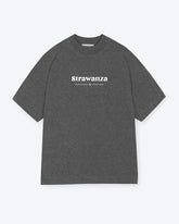 Strawanza Logo Shirt grau meliert