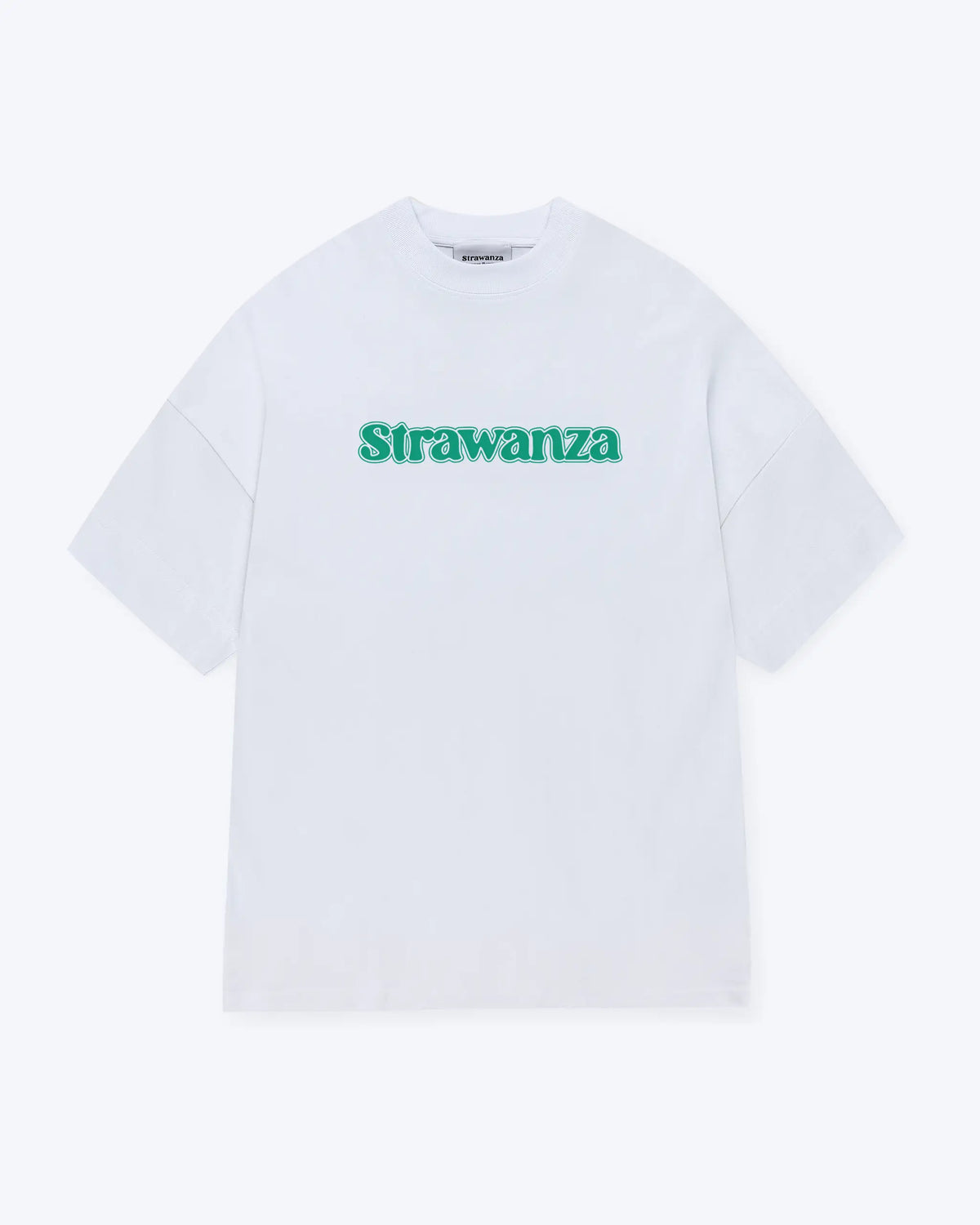 Strawanza Oversize T-Shirt weiß