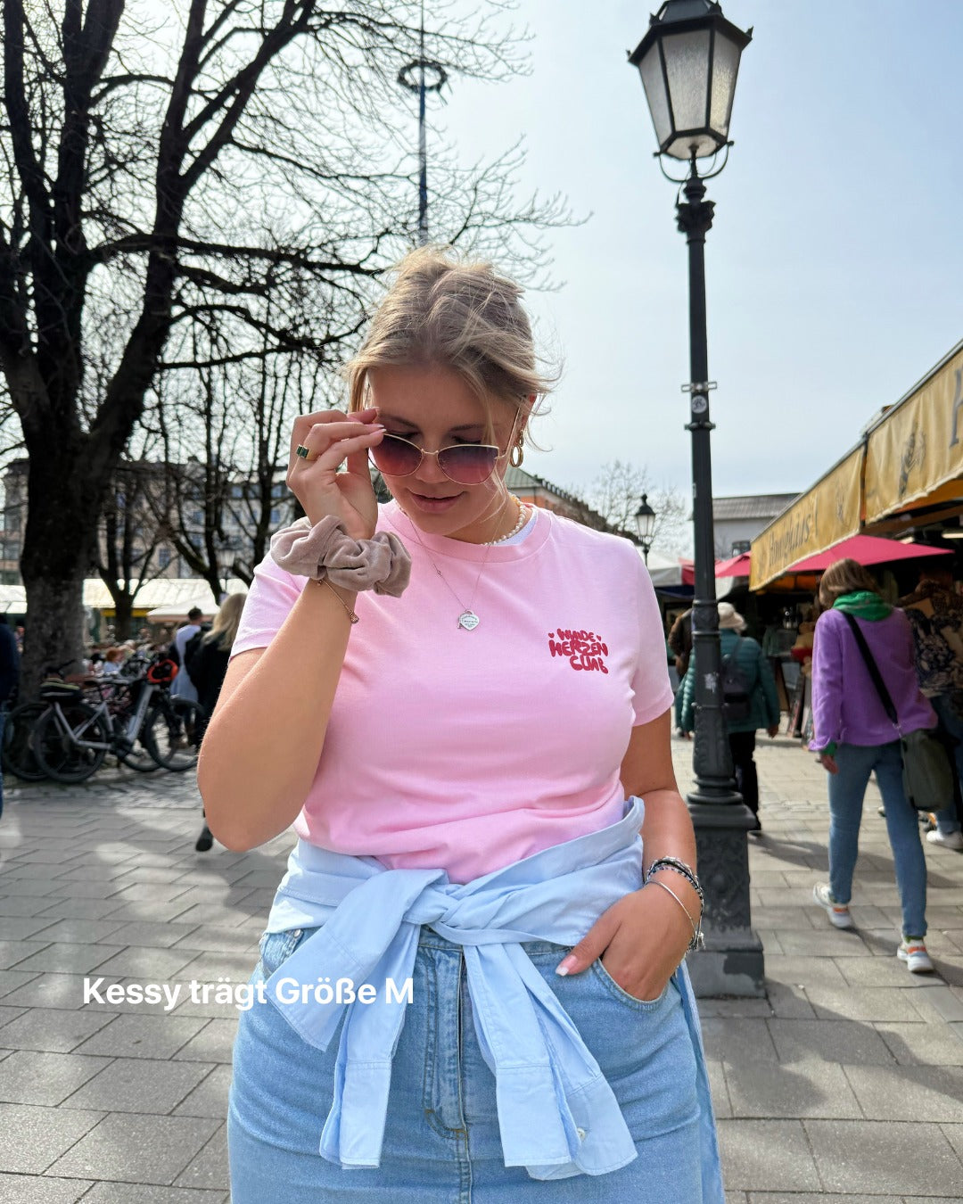 Wuide Herzen Damen T-Shirt