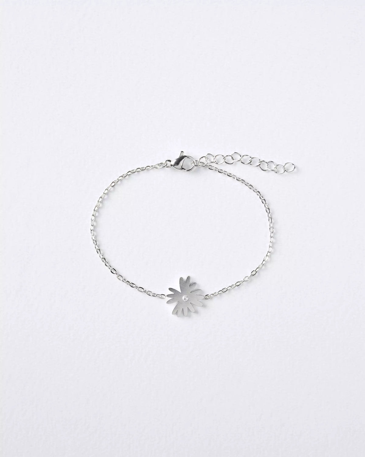 Gänseblümchen Armkette Silber