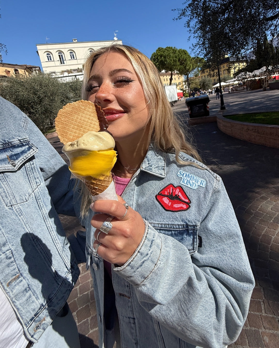 Aufbügel Patch 'Sommerkind'