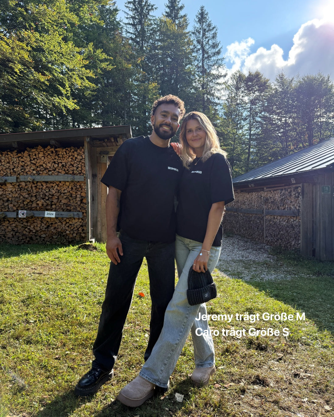 Strawanza Oversize T-Shirt heavyweight black