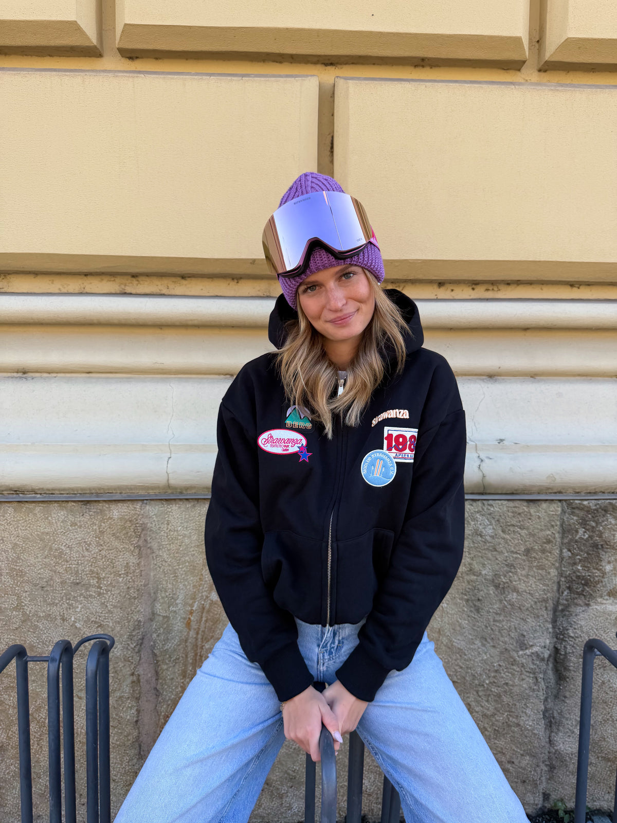 Expedition 1984 Zipper mit Patches