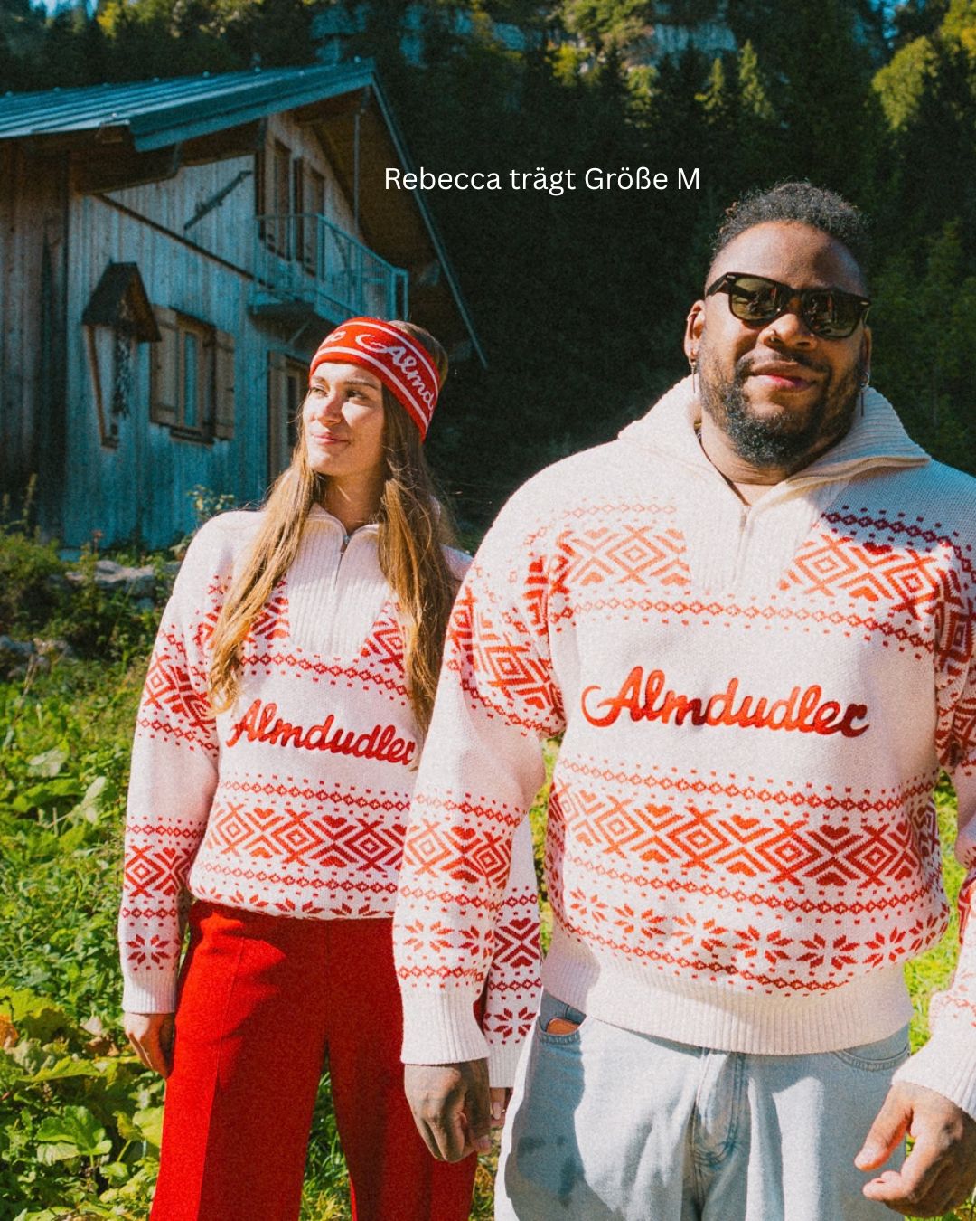 Almdudler x Strawanza Strickpullover