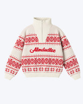 Almdudler x Strawanza Strickpullover