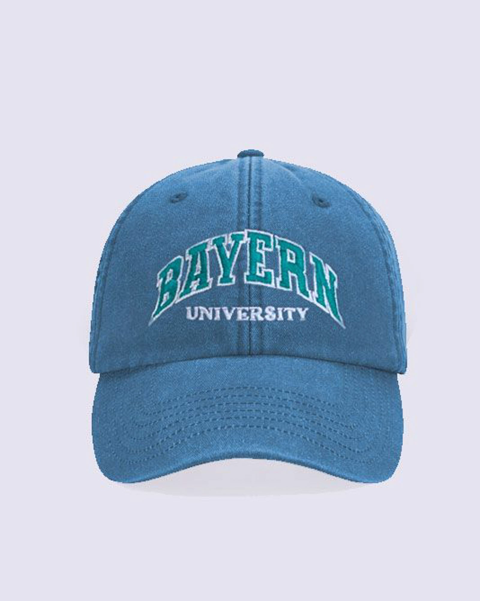Curved Cap University Blau