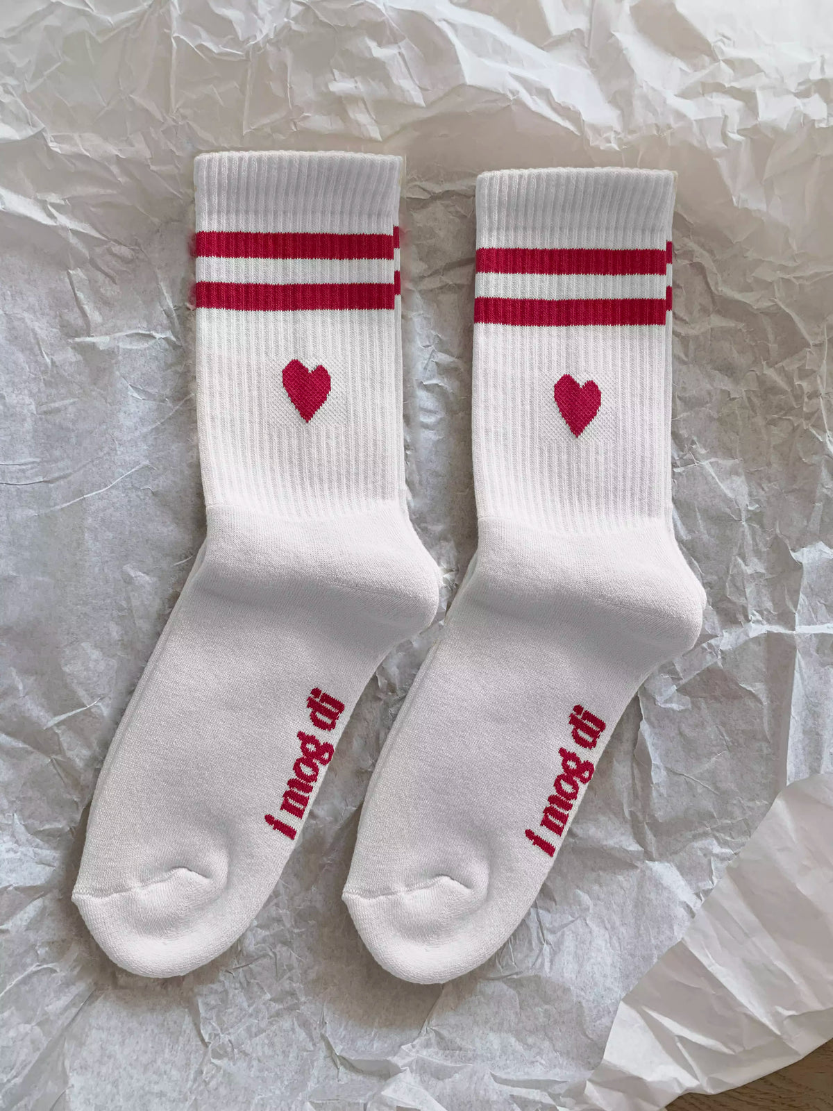 Herz und Logosocken 2er Pack