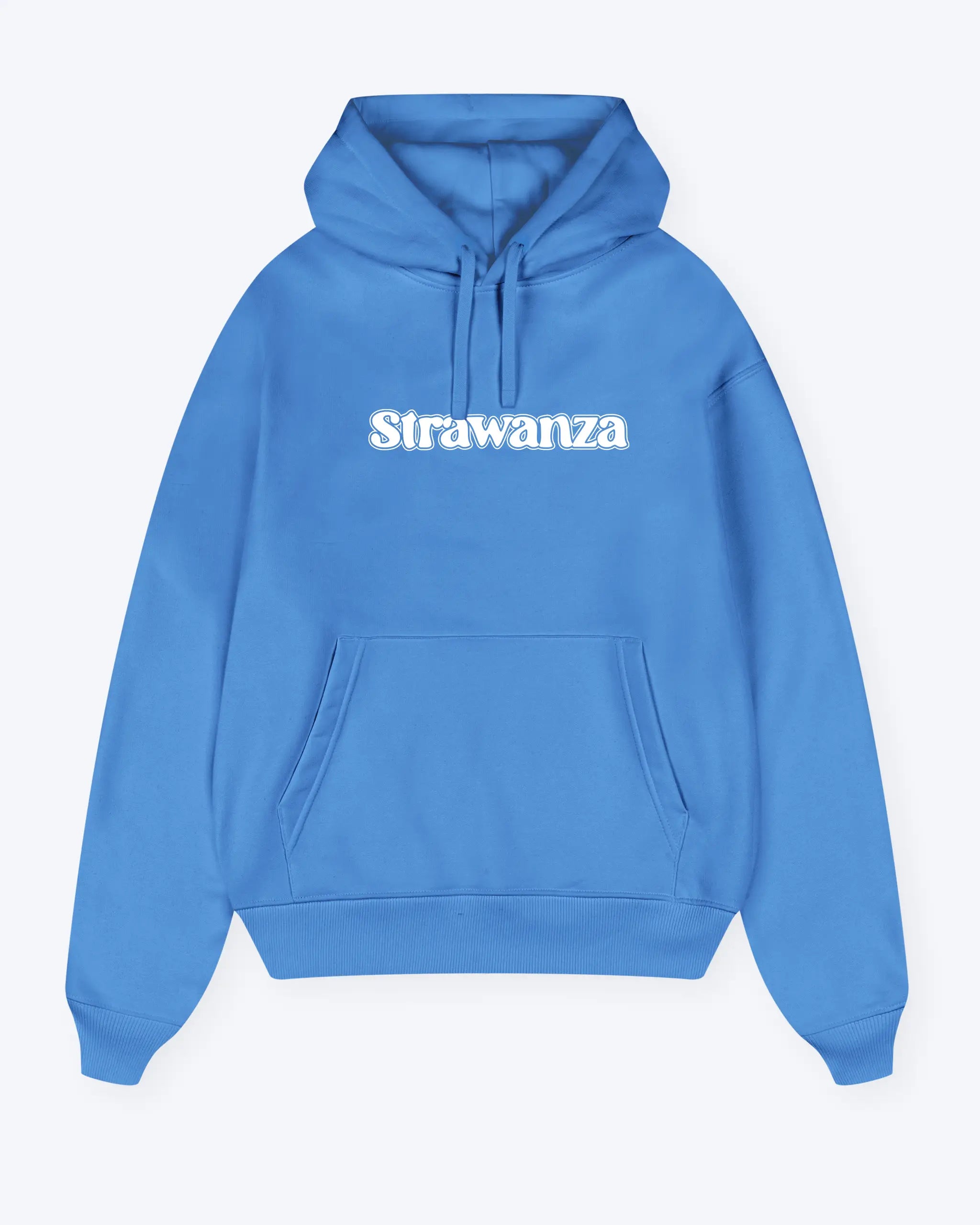 Strawanza Oversize Hoodie azurblau