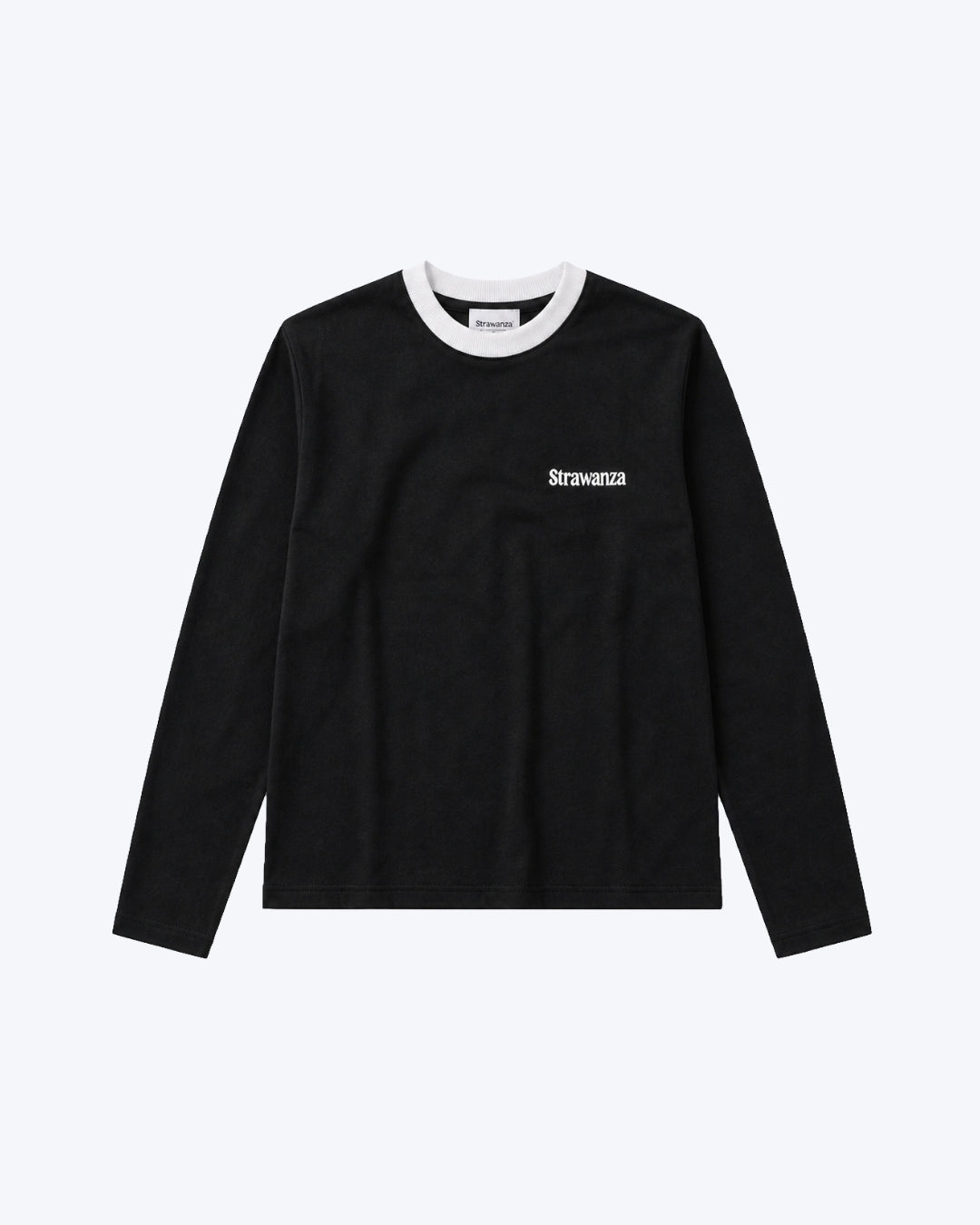 Strawanza Longsleeve schwarz