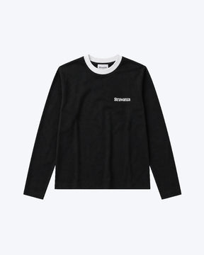 Strawanza Longsleeve schwarz