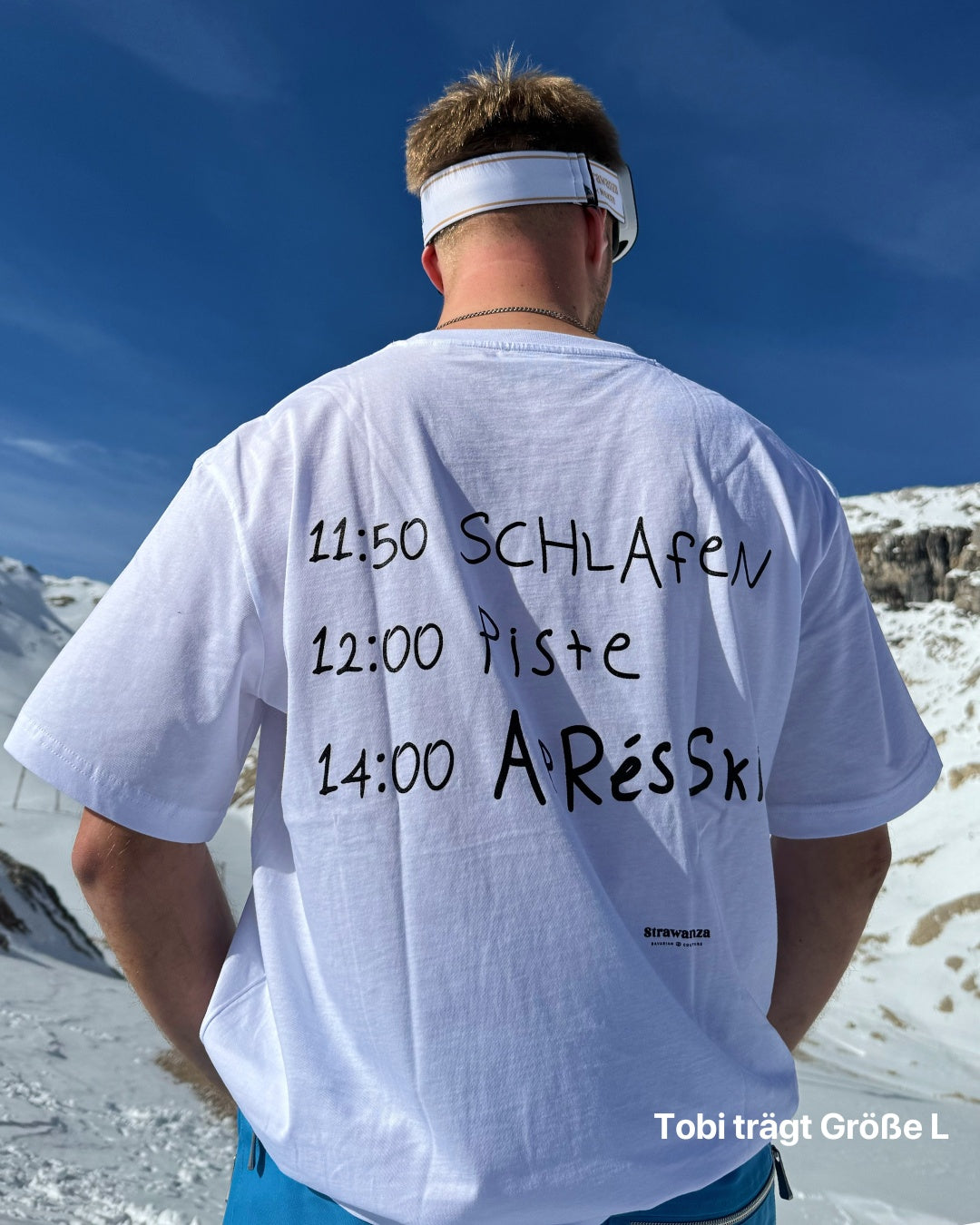 Schlafen Piste Après Ski T-Shirt