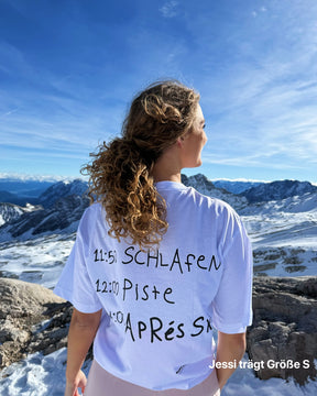 Schlafen Piste Après Ski T-Shirt