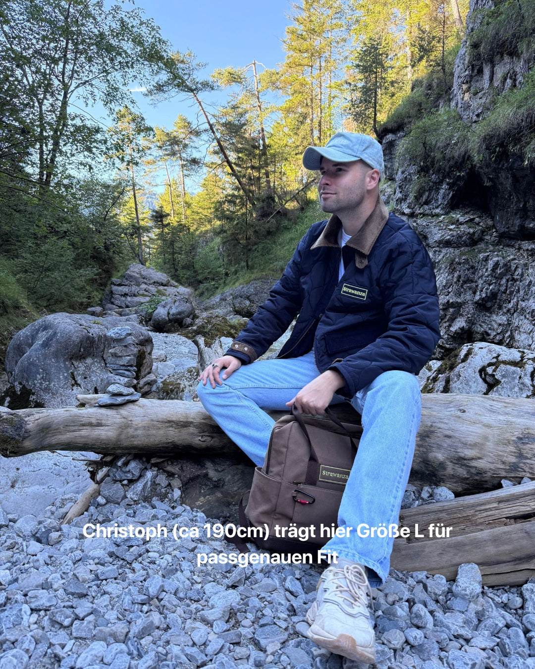 Strawanza Steppjacke Navy