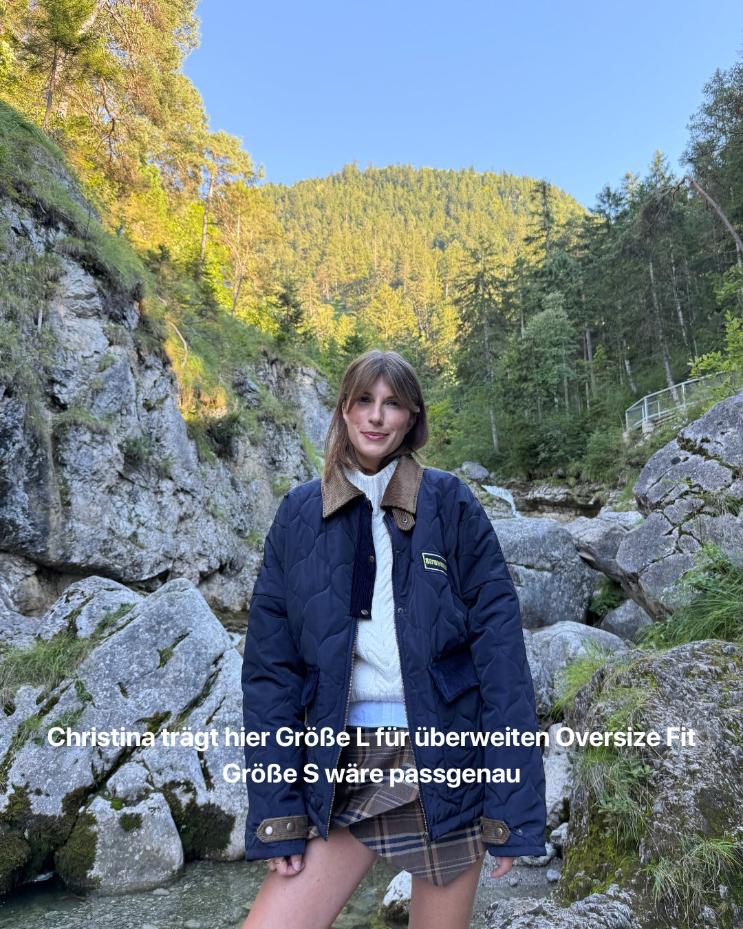 Strawanza Steppjacke Navy