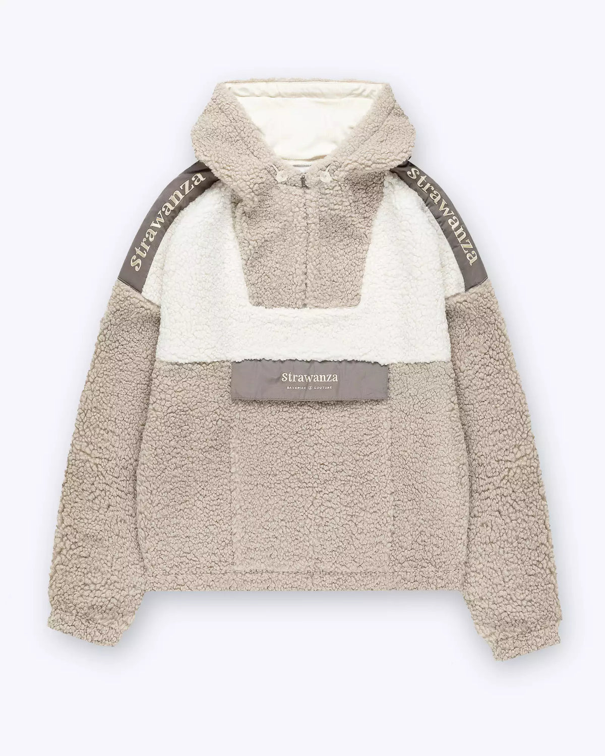 *PRE ORDER Fleece Sherpa Anorak Beige