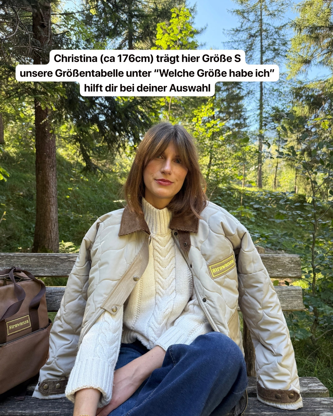 Strawanza Steppjacke Beige