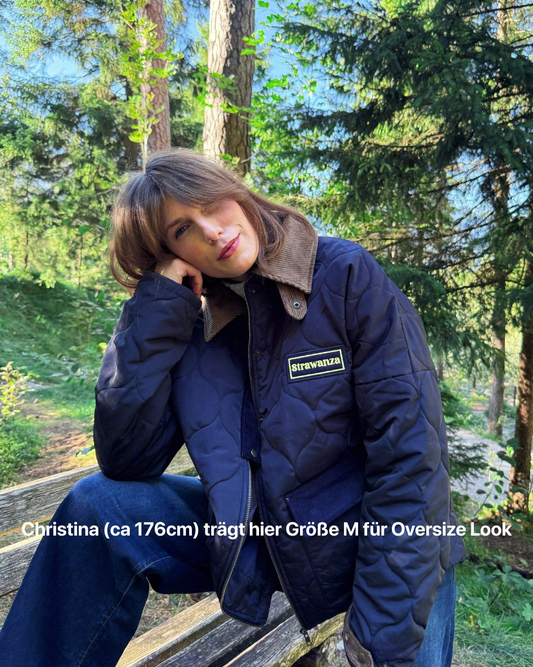 Strawanza Steppjacke Navy