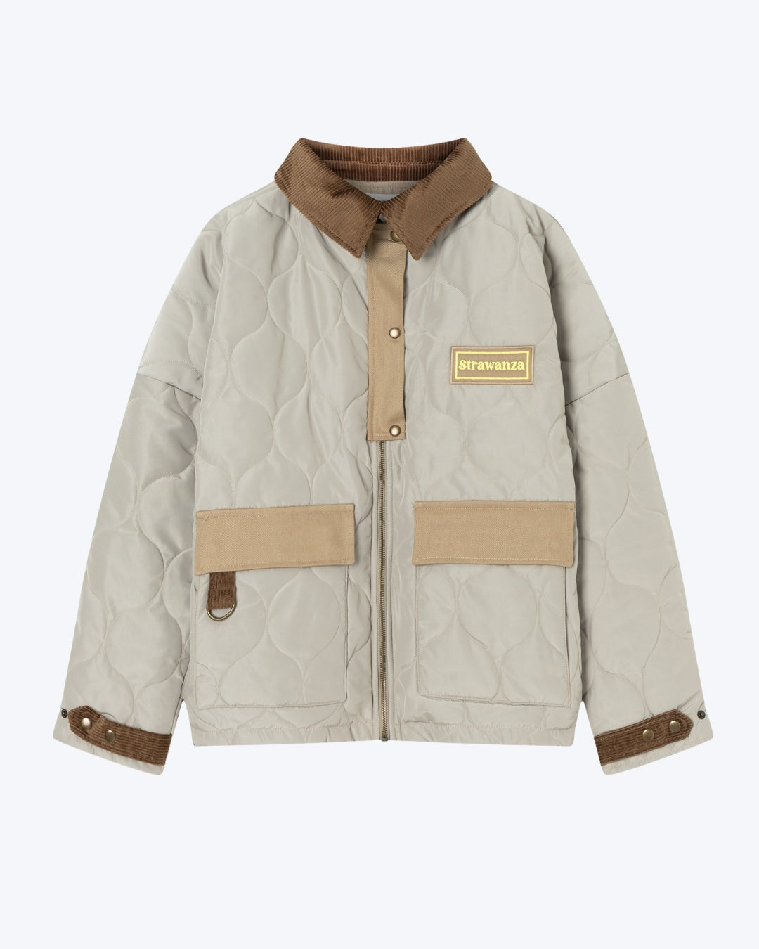 Strawanza Steppjacke Beige