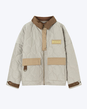 Strawanza Steppjacke Beige