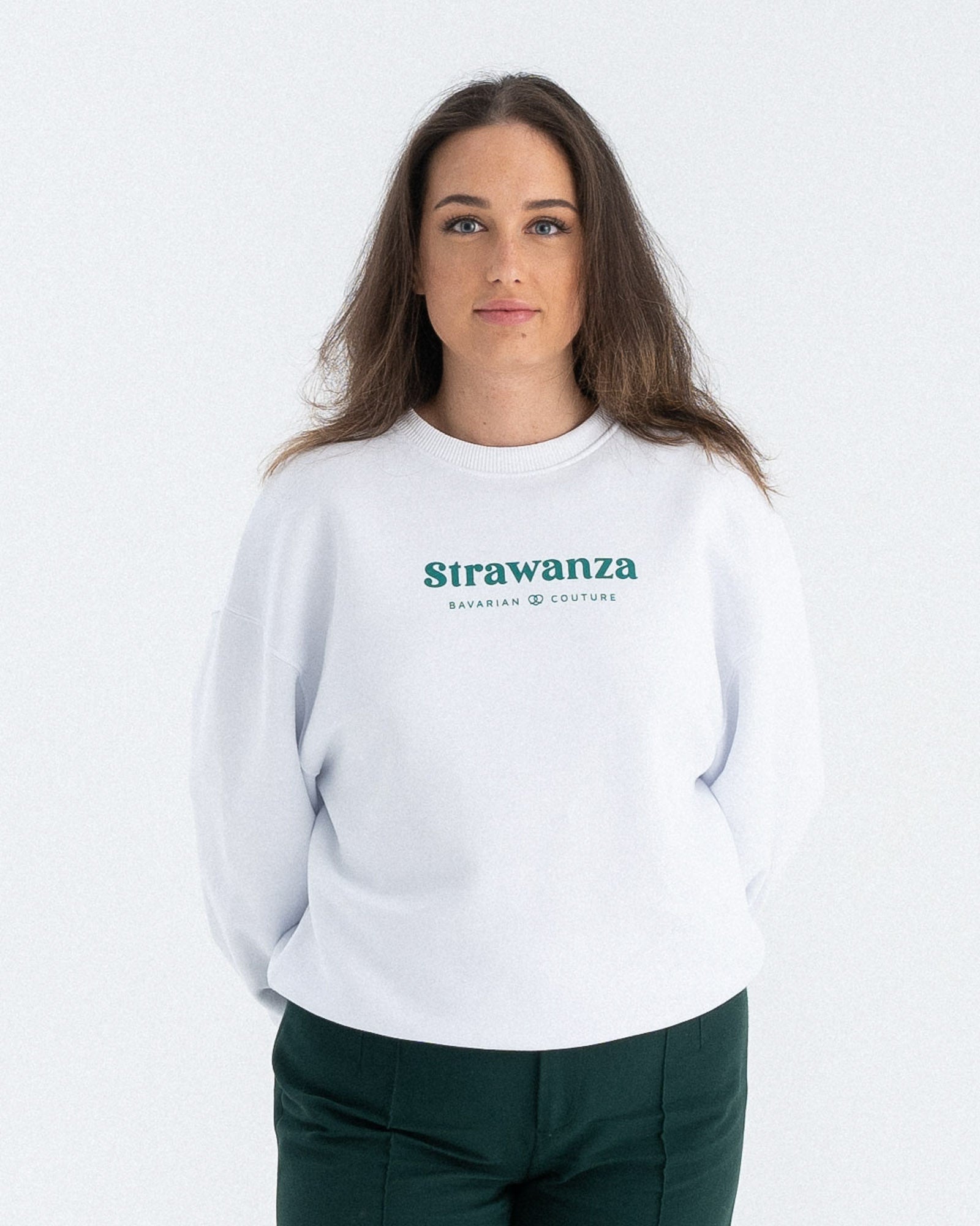Strawanza Oversize Sweater Weiß
