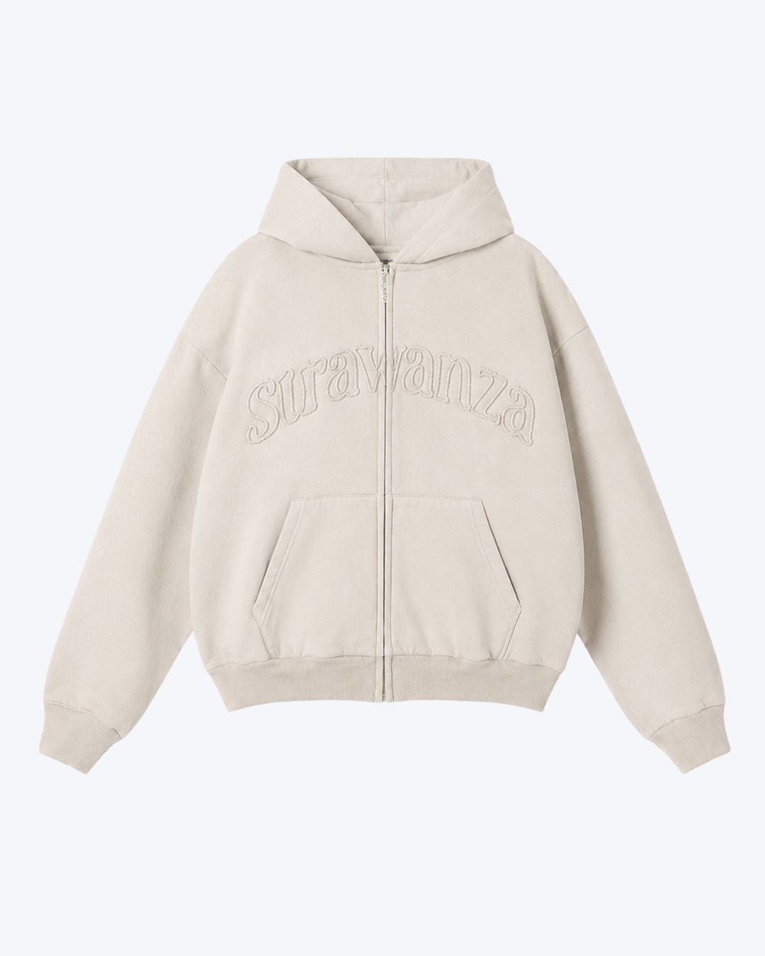Strawanza Crew Zipper Sand