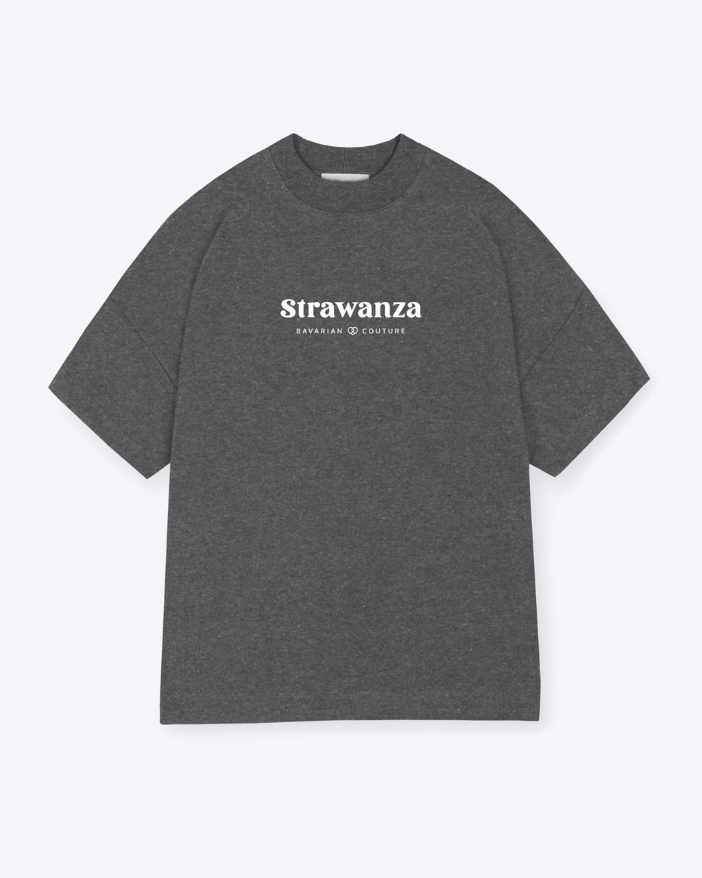 Strawanza Logo Shirt grau meliert