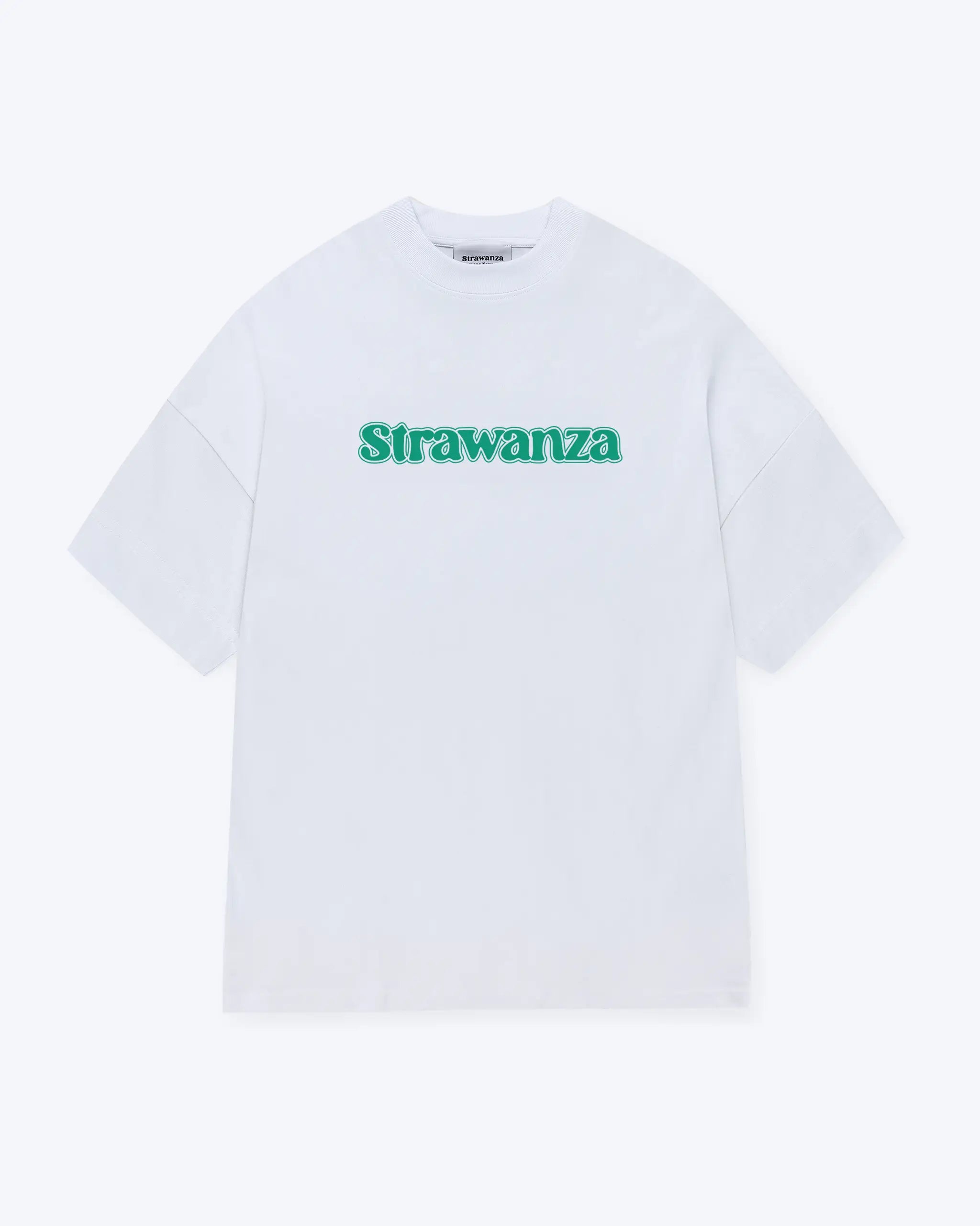 Strawanza Oversize T-Shirt weiß
