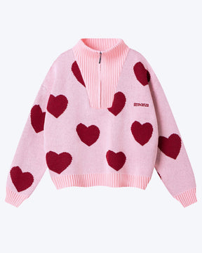 Strickpullover 'Herzal'