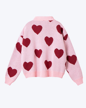 Strickpullover 'Herzal'