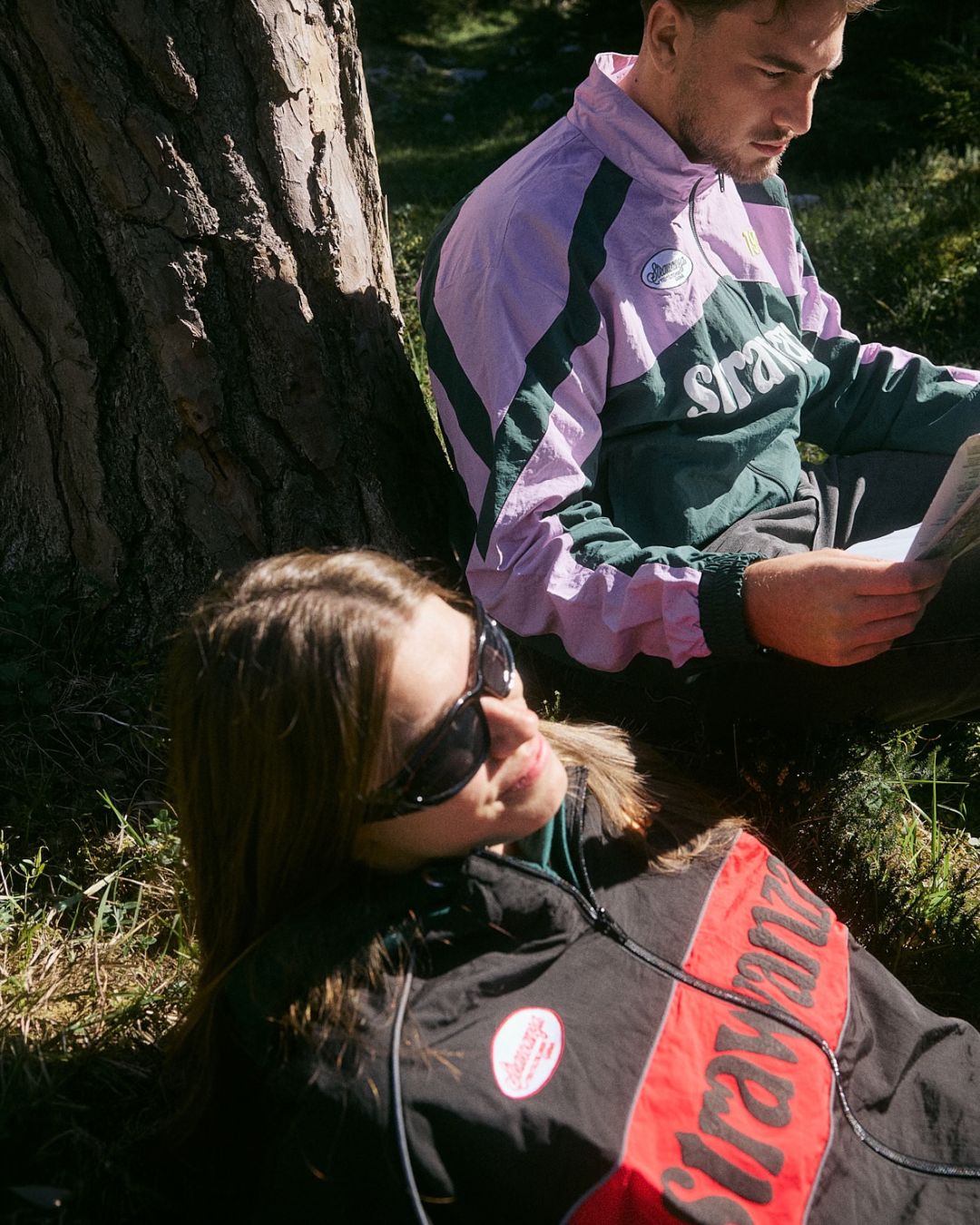 Retro Windbreaker black rot