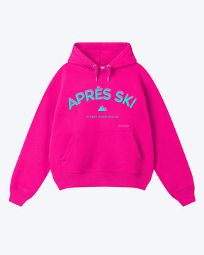 Après Ski Hoodie pink Heavyweight