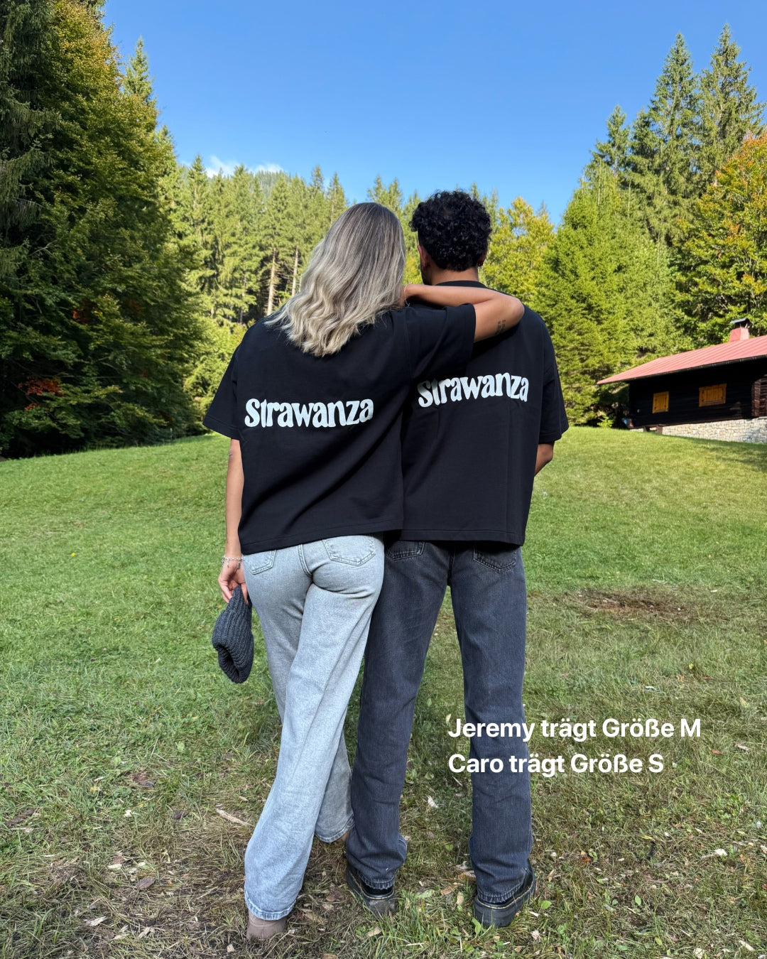 Strawanza Oversize T-Shirt heavyweight black