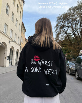 Du wärst a Sünd wert Hoodie Heavyweight