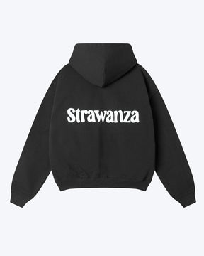 Strawanza Crew Hoodie Heavyweight schwarz