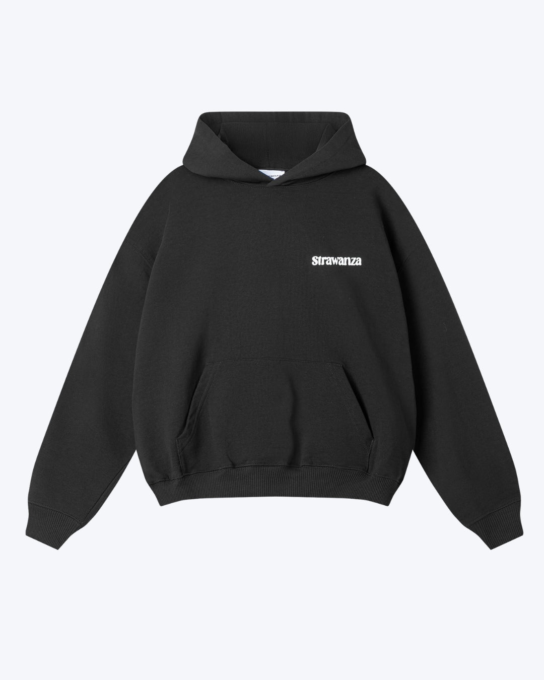 Strawanza Crew Hoodie Heavyweight schwarz