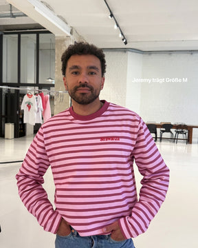 Strawanza Longsleeve Rot und Rosa