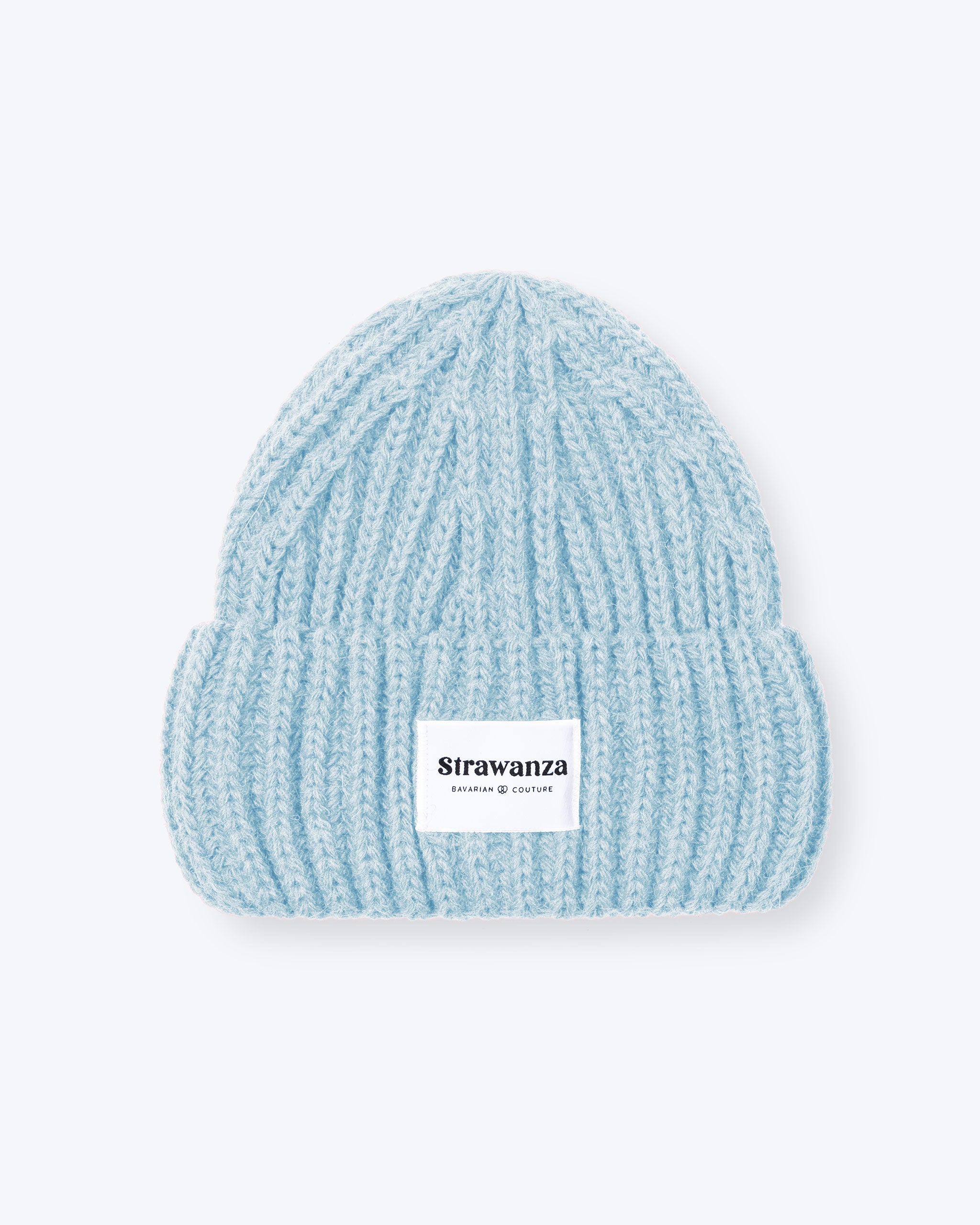 Wollmütze Hannah Hellblau