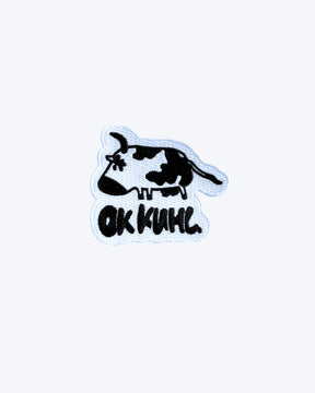 Aufbügel Patch 'OK Kuhl'