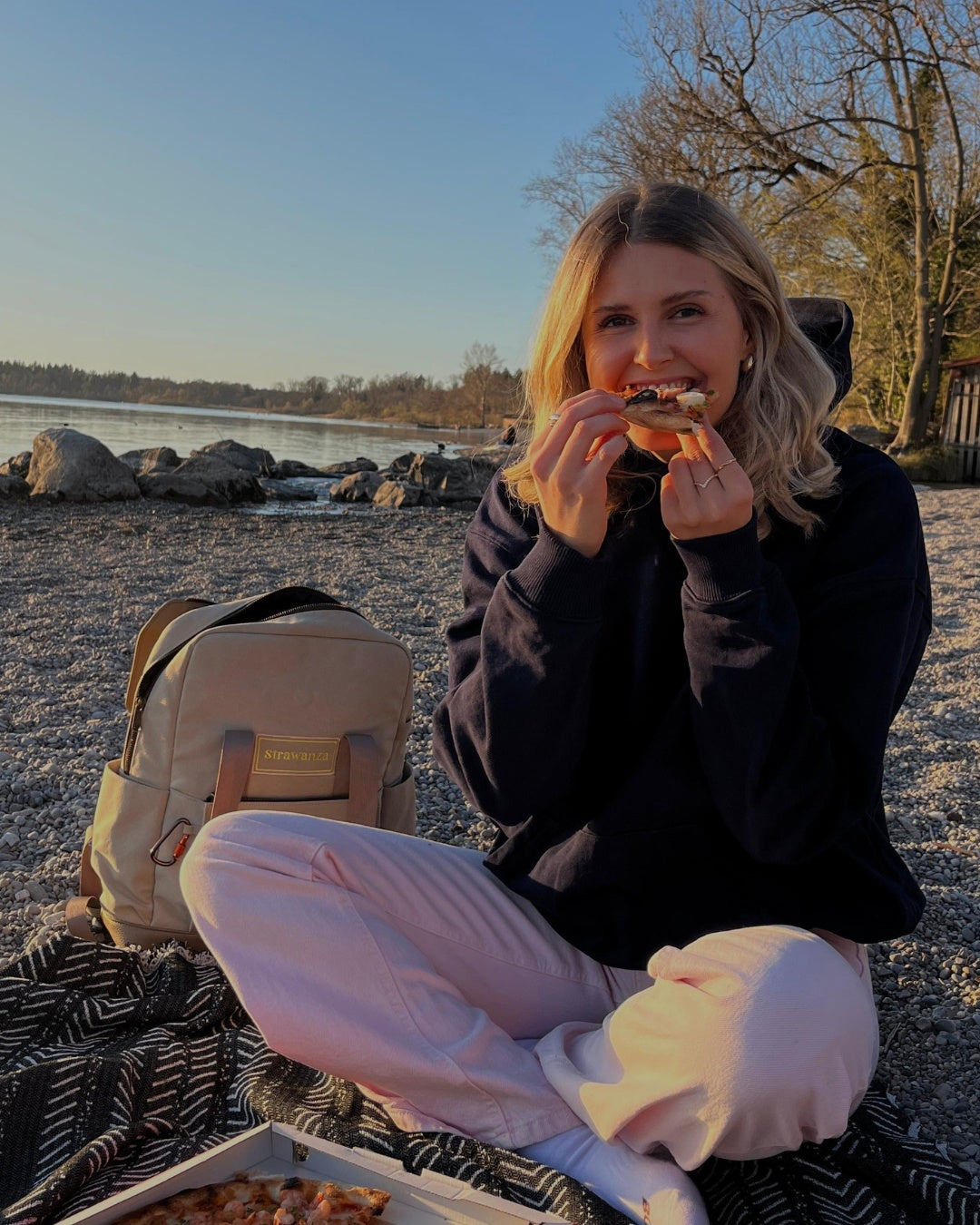 Strawanza Rucksack Retro Beige