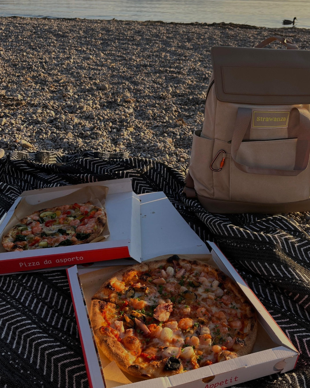 Strawanza Rucksack Retro Beige