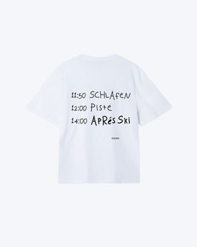 Schlafen Piste Après Ski T-Shirt