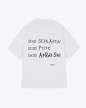 Schlafen Piste Après Ski T-Shirt