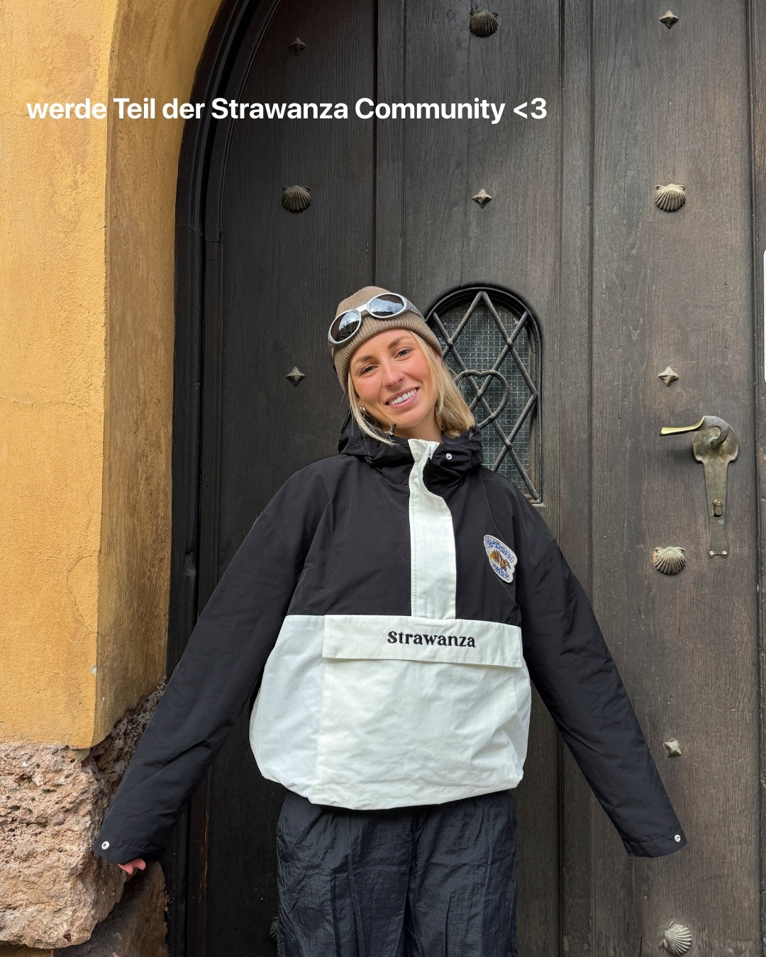 Strawanza Windbreaker black