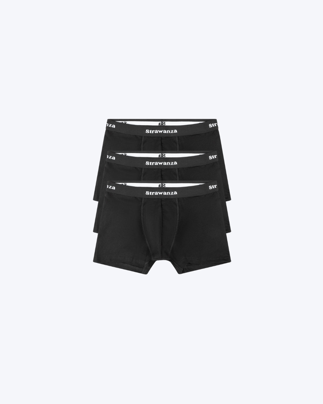 Boxershorts 3er Pack schwarz