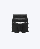 Boxershorts 3er Pack schwarz