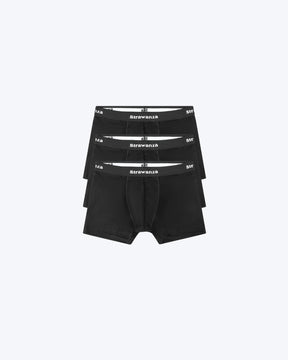 Boxershorts 3er Pack schwarz